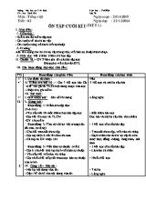 Giáo án Lớp 2 - Tuần 18 - Năm học 2014-2015